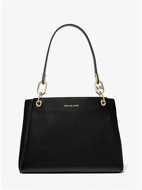 LG TRPL GUSSET SHLDR TRISHA MICHAEL KORS | 35H1G9TL9L/BLACK